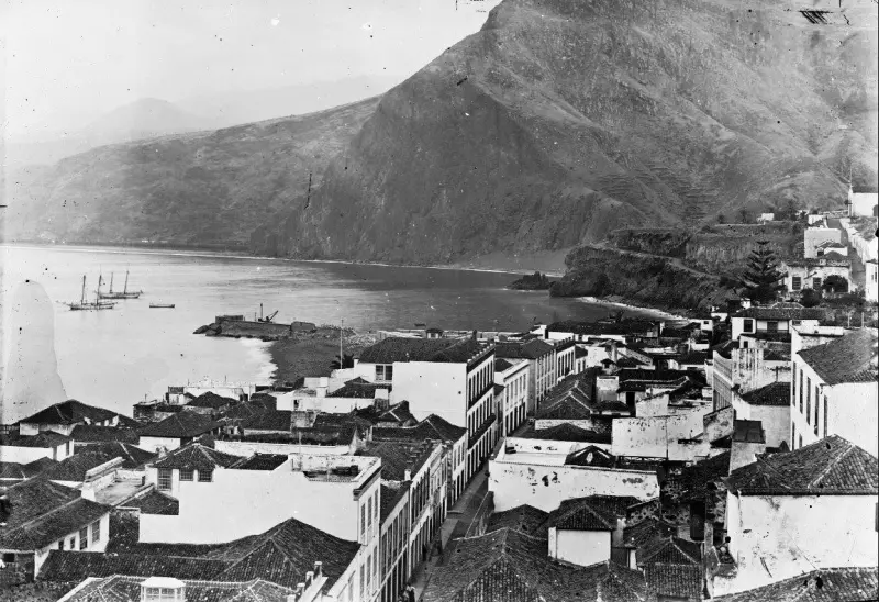 Vista parcial de Santa Cruz de La Palma.